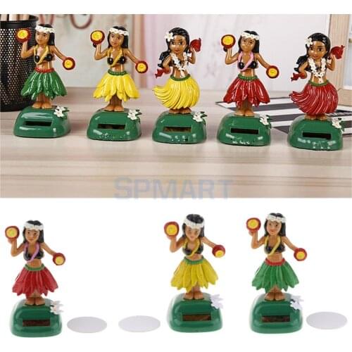 Solar Powered Dancing Swinging Animated Bobble Head Dancer Toy Car Decor Shelf Display Desk Decor Novelty Toy