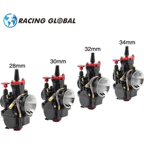 ALCON- Carburetor Super Class 21 24 26 28 30 32 34mm Universal Case For Mikuni Part Scooters With Power Jet Universal