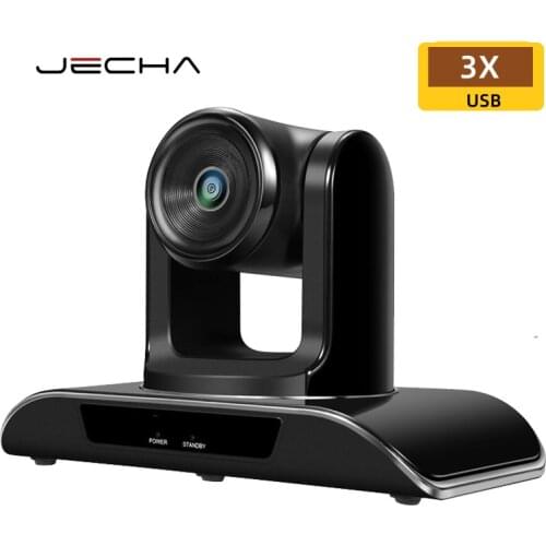 Jecha vhd3 1080p60fps Video Conference System webCam PTZ Camera 3X Zoom USB rs232 rs485 Output Conference webCam jecha
