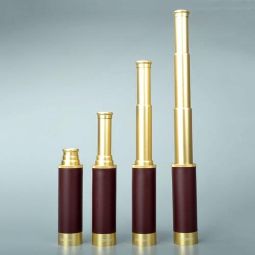 High Quality Pirates of the Caribbean 25x30HDTelescope Binoculars Optical Nautical Brass Spyglass Marine Outdoor Camping Hunting