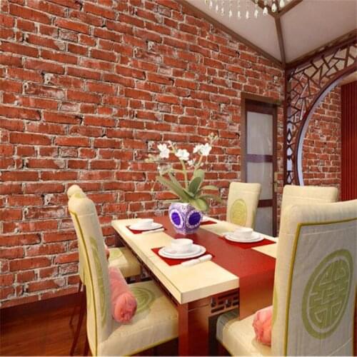 Wellyu 3D antique brick brick wallpaper Vintage Chinese brick restaurant restaurant wallpaper papel de parede