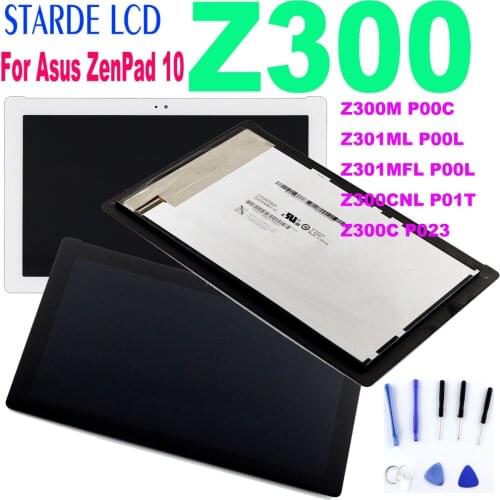 10.1'' LCD For Asus ZenPad 10 Z300M P00C Z300CNL P01T Z301ML Z301MFL LCD Display Touch Screen Assembly Repair Parts Replacement