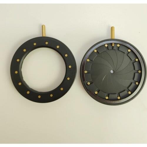 1 PC Adjustable 1.5-25mm Mechanical Iris Diaphragm Aperture for Microscope Camera Adapter Monitor Condenser