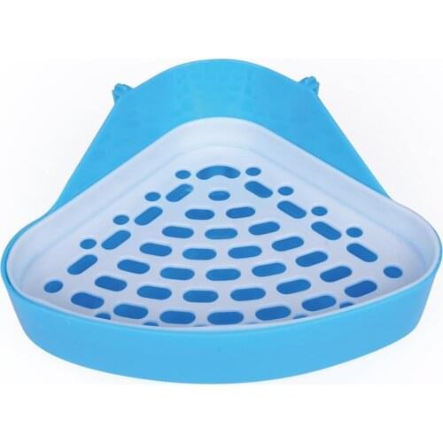 1pc Small Pet Hamster Toilet with Hooks Bacteriostatic Tasteless Toilet Plastic Pigs For Rabbit Guinea Small Environmental J9J9