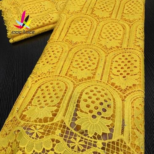 2020 Milk Silk Tissue Lace African Pure White Dress Styles Aso Ebi Guipure Fabric Light Green Soft Guipure Stones Rhinestone