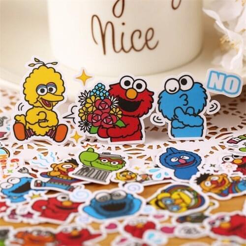 35 PCS Mini profile monster Paper Stickers Crafts And Scrapbooking stickers kids toys book Decorative sticker DIY Stationery