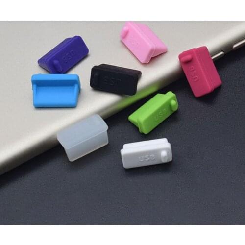 5Pcs Dustproof Standard USB 2.0/3.0 Dust Plug Port Charger Cover for PC Notebook