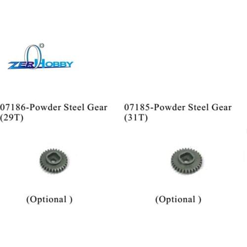 RC CAR PARTS ACCESSORIES 0785 07186 STEEL GEAR 29T 31T FOR HSP BLUE ROCKET ON ROAD CAR 94052 (part no. 07186, 07185)