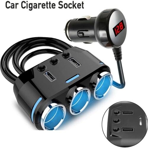 USB Car Charger Quick Charge 4.0 Car Charger 3.1A 100W Fast Car USB Chargers For iPhone Phones Tablet PC Digital Cameras Car DVR