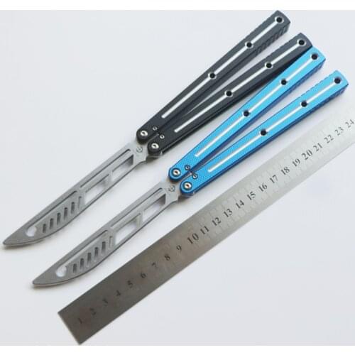 Baliplus Kraken Butterfly Knife Bushings System Channel Free-swinging Knife Trainer Knife Tactical EDC Knife Jilt Knife Flipper