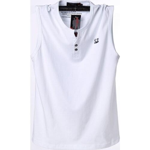 Summer 2021 Mens Large Size Vest Breathable Sports Fat Mens Sleeveless T-Shirt