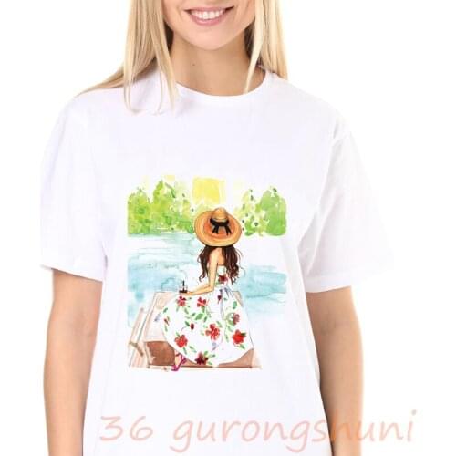 Vogue tops graphic t shirts tees e-girl cow print tshirt goth e girl t shirt women korean grunge aesthetic clothes streetwear