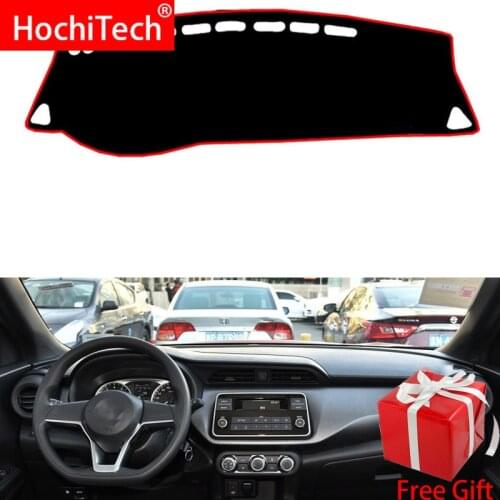 For Nissan kicks 2017-2018 Right and Left Hand Drive Car Dashboard Covers Mat Shade Cushion Pad Carpets Accessories