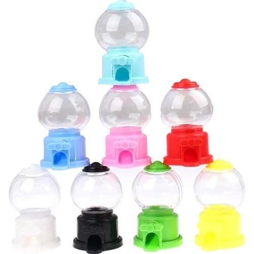 New Creative Sweets Mini Candy Machine Bubble Toy Dispenser Coin Bank Kids Toy Warehouse Price Christmas Birthday Gift