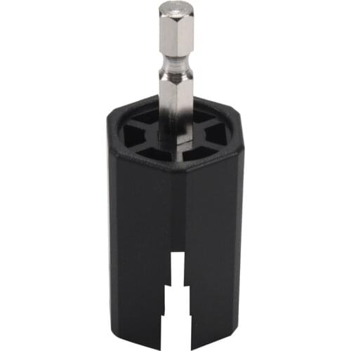 New Assemble Electric Drill Hexagonal Guitar String Winder Head Tools For Electric Acoustic Guitar Bass Parts & Accessories