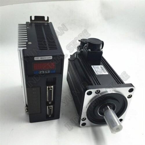 380V1.8KW NEMA42 AC Servo Motor Drive 110mm Flange 1800W 3000R/Min CNC Constant Torque MODbus RS485 RS232 w/2Year Warranty