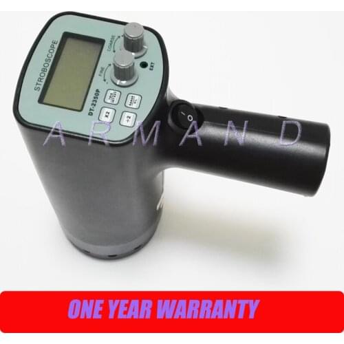 Handheld Stroboscope Digital Tachometer 50-20000 FPM DT-2350PC Measure rotative velocity Flash Analyzer