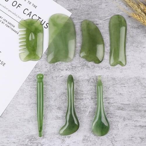 1Pc Message Gua Sha Scraper Board Health Care Tool Natural Resin Facial Body SPA
