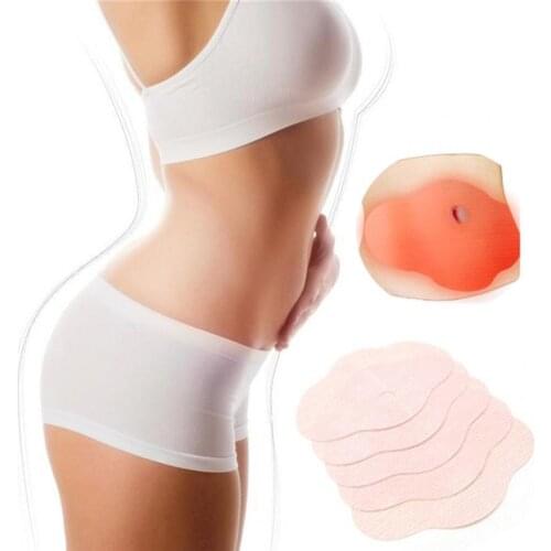 10Pcs/Set Body Slim Patch Mild to Skin Fat Burning Ultra Thin Weight Loss Sticker Health Slimming Belly Button Patches for Adult