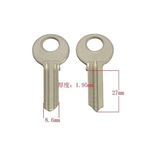 A242 Wholesale Locksmith Keymother Brass House Home Door Blank Empty Key Blanks Keys 25 pieces/lot