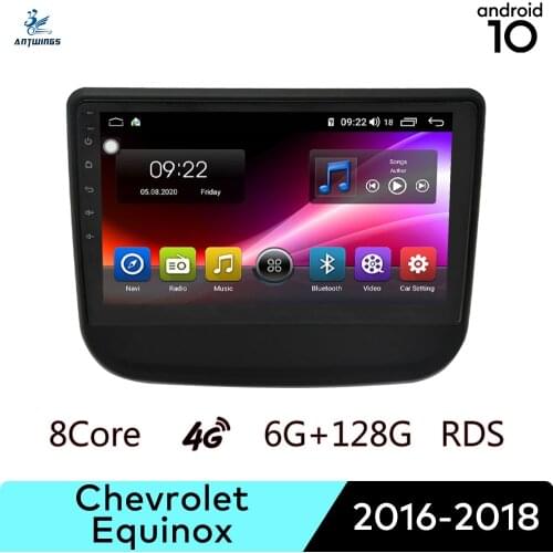 ANTWINS Android 10 Car Radio Stereo Multimedia Player with Touch Screen Bluetooth Apple Play for Cherrolet Equinox 2016-2018