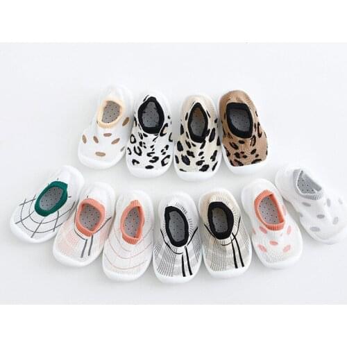 Cotton Baby Shoes Boy Girl Fashion Toddler Shoes New Born First Walkers Soft Bottom Lovely Baby Booties Kids Anti-Slip Sneakers