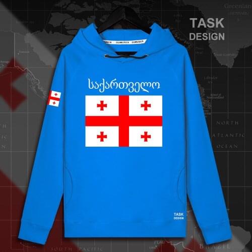 Georgia GEO Georgian men hoodie pullovers hoodies men sweatshirt streetwear clothing hip hop tracksuit nation flag Spring new 02