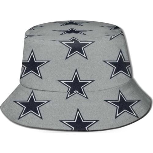 Cowboys Print Unisex Summer Outdoor Sunscreen Hat Cap Cowboys Texas Football Sports Dallas Star