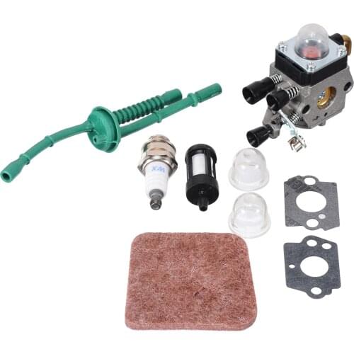 1set Carburetor Kit for FS38 FS45 FS46 FS55 KM55 FS85 Air Fuel Filter Gasket Carb Power Tool Accessory