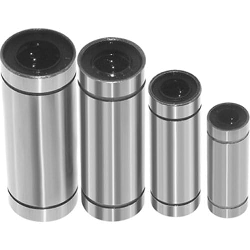 Linear Ball Bearings LM6LUU LM8LUU LM10LUU LM12LUU 6mm 8mm 10 Part Bush Bushing 3D Printers Parts Aluminum Accessories