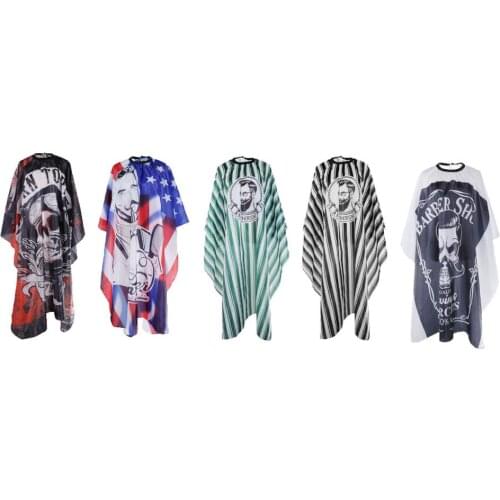 Salon Hairdressing Capes Hair Styling Cutting Gowns Barber Capes Cloth Waterproof Apron Bib for Women Men Supplies - 160 x 140cm