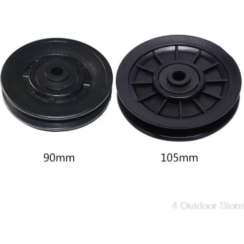 Durable Nylon Bearing Pulley Wheel Cable Gym Fitness Equipment Part 90/105mm Ju26 20 Dropship