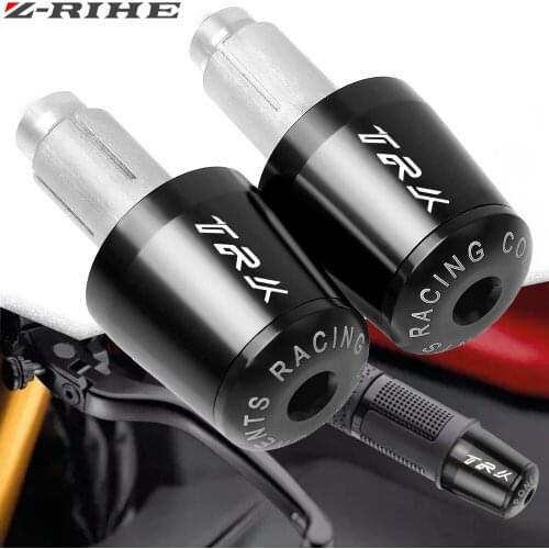 ZRIHE 7/8"22mm Motorcycle handlebar grips handle bar ends hand cap for Benelli Jinpeng 502 TRK502 TRK 502 TRK 502X 2019 2018