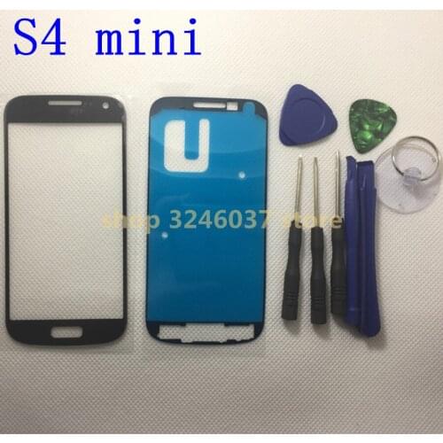 1PCS I9190 Replacement LCD Front Screen Glass Lens & Tools for Samsung Galaxy S4 MINI i9190 i9195 i9192 Outer Glass