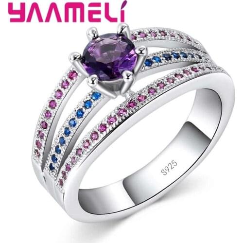 Nobel Ring Classic True Love 925 Sterling Silver Series Propose Engagement Wedding Jewelry for Women Femme Hottest