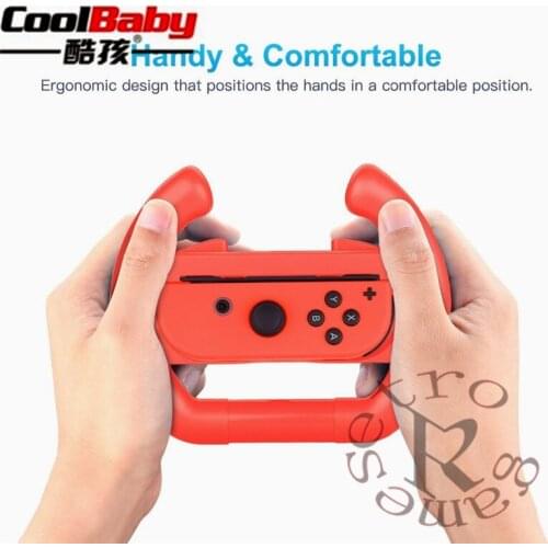 1-2pcs Racing Game Controller Steering Wheel Gamepad For Nintend Switch NS ControllerWheel Game Excite Truck Excitebike