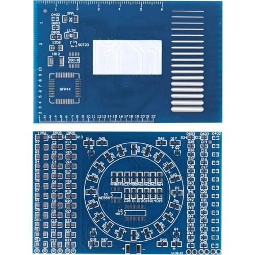 1PC DIY Kit Learning Training Module Suite SMD LED Welding Practice Soldering Skill Training Board