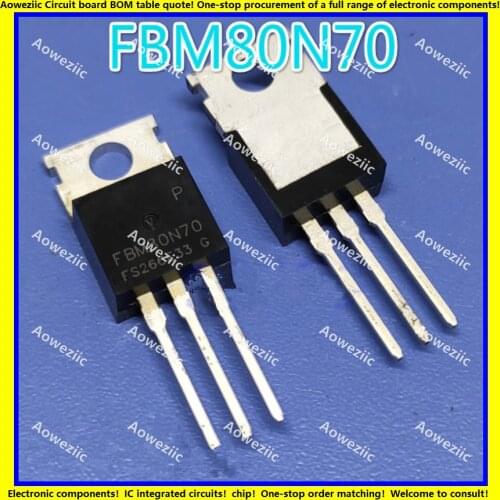10Pcs FBM80N70P FBM80N70 80N70 80A 70V TO-220