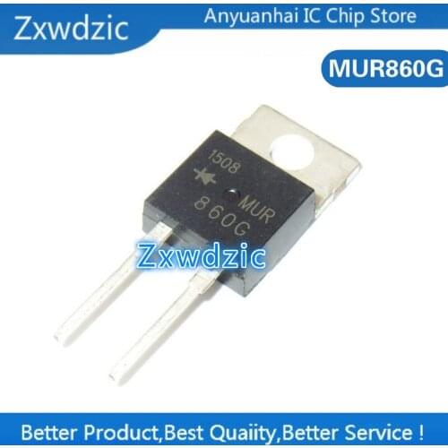 10pcs MUR860 TO220 MUR860G TO-220 U860
