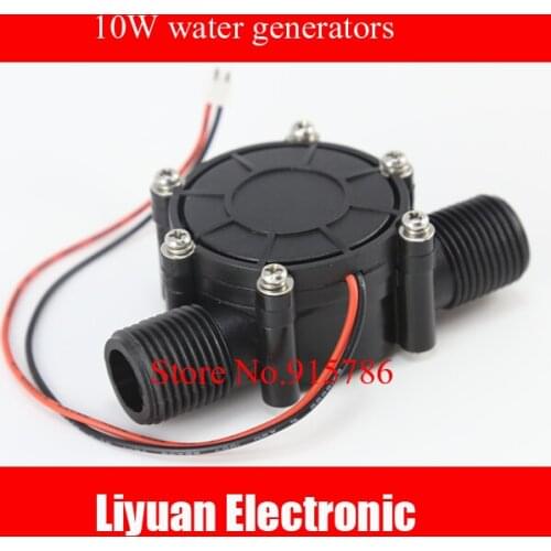 2 pcs/lot DC generator micro hydro generator 10W Water flow generator Free Shipping