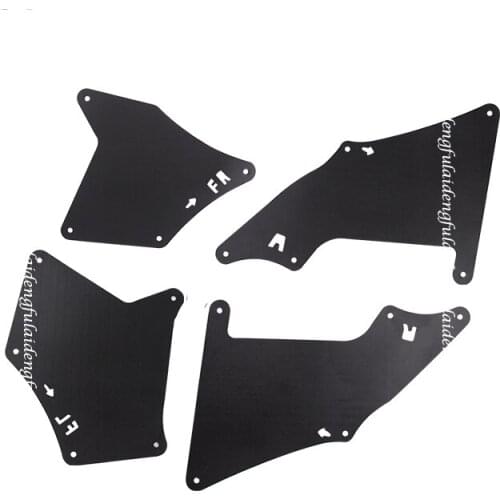 4pcs Apron For Toyota Land Cruiser Prado FJ150 2010-2020 Fender Liner Seal Skirt Mudguard Car Accessories