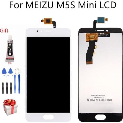 5.2" Original LCD For MEIZU M5S mini LCD Display Touch Screen AAA Quality Assembly Free Tools For MEILAN 5S M612H M612M Display