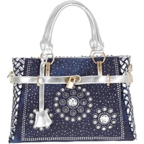 ANNRMYRS Women's Blue Bags