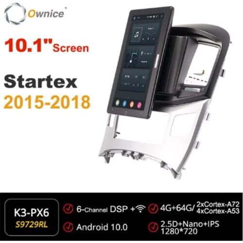 Ownice 720P Android 10.0 Car Radio ForHyundai H1 Startex 2015-2018 Car Video Auto Multimedia head Unit 10.1" IPS Rotatable
