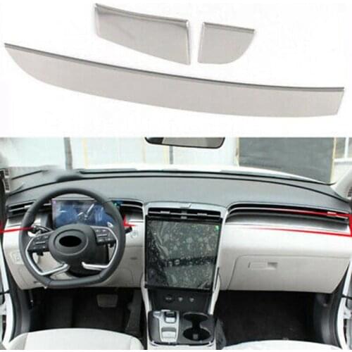 Car Central Control Instrument Panel Decorative Strip Dashboard Trim Cover Suitable for Hyundai Tucson 2021-2022