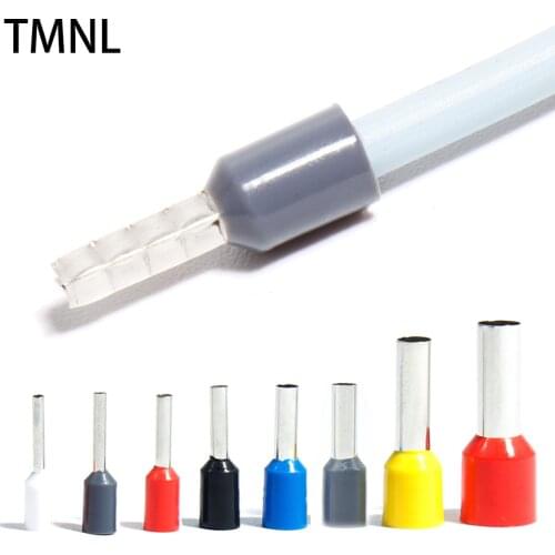 Terminal Connector Crimping Sleeve pliers needle adjusting Tubular Electrical Cable Wire Cord Ferrules Copper Insulated Ferrules