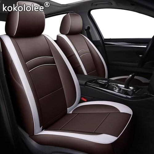 Kokololee leather car seat cover for Nissan X-TRAIL Qashqai TEANA LIVINA MARCH TIIDA SYLPHY LANNIA make Automobiles Seat Covers