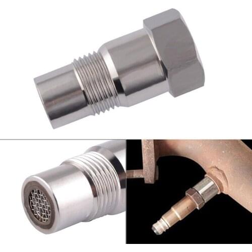 M18*1.5 Car Oxygen O2 Gas Sensor Filter Connector Extension Adapter Fitting Automobile Engine Check Light Sensor