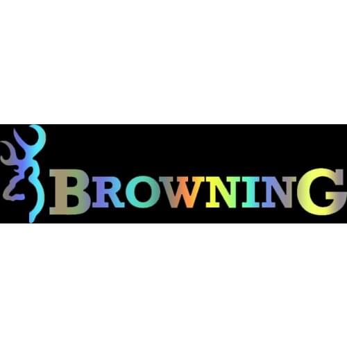 S51308# Various Sizes/Colors Car Stickers Vinyl Decal Browning Hunt Deer Motorcycle Decorative Accessories Creative