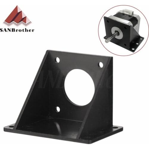 NEMA 17 Steppr Motor Accessories Bracket Support Mounting L Type Bracket Mount 42 Stepping Stepper Motor Nema17 Motor Holder